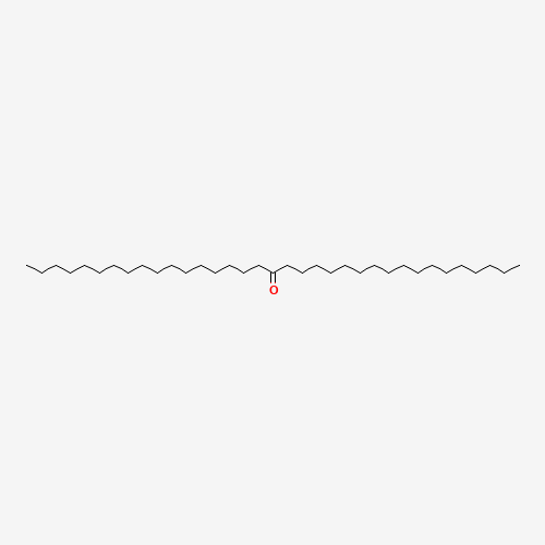 18-PENTATRIACONTANONE (CAS: 504-53-0) - Chemical Structure and Molecular Formula 