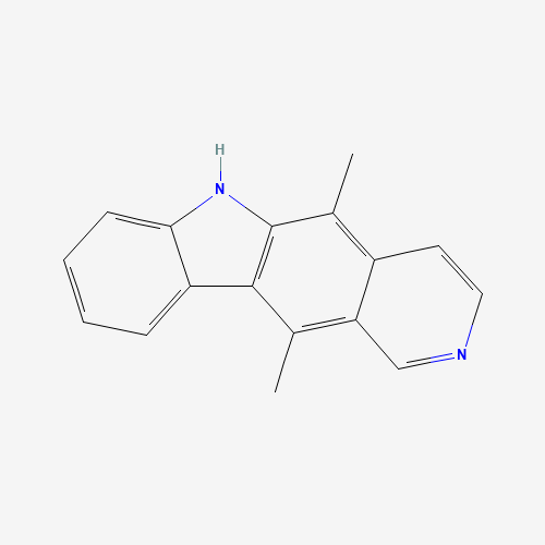 ELLIPTICINE (CAS: 519-23-3) - Chemical Structure and Molecular Formula 