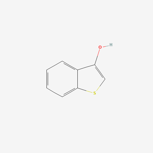 3-Hydroxybenzothiophene (CAS: 520-72-9) - Chemical Structure and Molecular Formula 