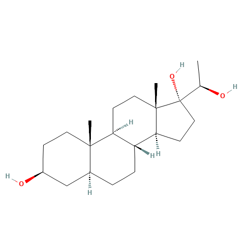 5-ALPHA-PREGNAN-3-BETA,17,20-ALPHA-TRIOL (CAS: 520-86-5) - Related Chemical Product