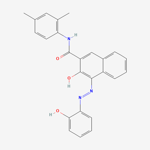 2-[2-HYDROXY-3-(2,4-XYLYLCARBAMOYL)-1-NAPHTHYLAZO]PHENOL (CAS: 523-67-1) - Related Chemical Product
