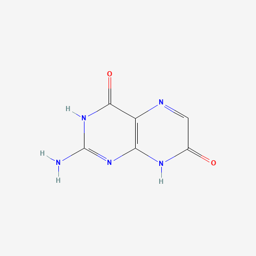 ISOXANTHOPTERIN (CAS: 529-69-1) - Chemical Structure and Molecular Formula 