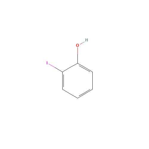 2-Iodophenol (CAS: 533-58-4) - Chemical Structure and Molecular Formula 