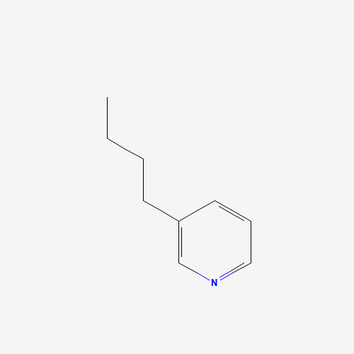 3-BUTYLPYRIDINE (CAS: 539-32-2) - Chemical Structure and Molecular Formula 