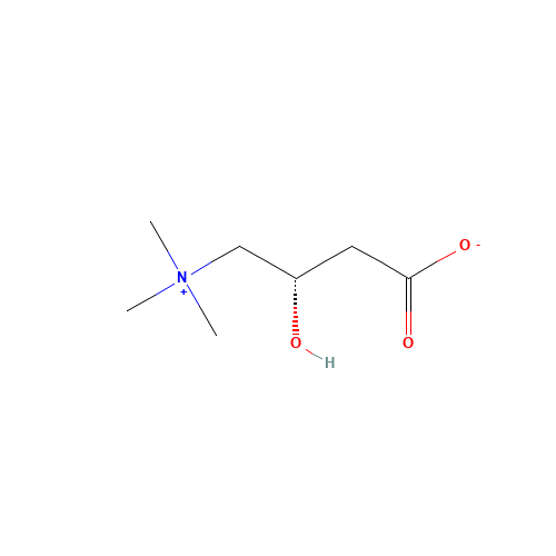 D(+)-Carnitine (CAS: 541-14-0) - Chemical Structure and Molecular Formula 