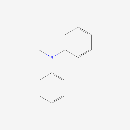 N-Methyldiphenylamine (CAS: 552-82-9) - Chemical Structure and Molecular Formula 