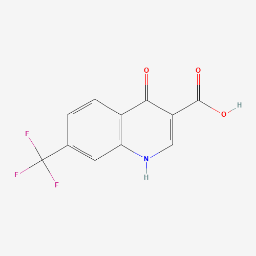 4-HYDROXY-7-TRIFLUOROMETHYL-3-QUINOLINECARBOXYLIC ACID (CAS: 574-92-5) - Related Chemical Product
