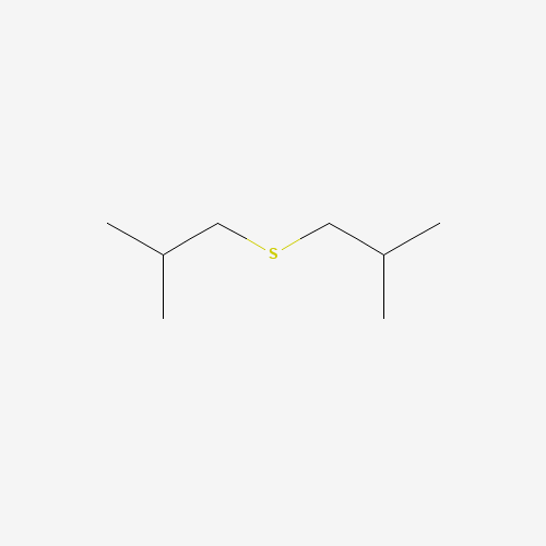 DIISOBUTYL SULFIDE (CAS: 592-65-4) - Chemical Structure and Molecular Formula 