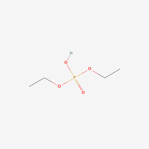 DIETHYL PHOSPHATE (CAS: 598-02-7) - Chemical Structure and Molecular Formula 