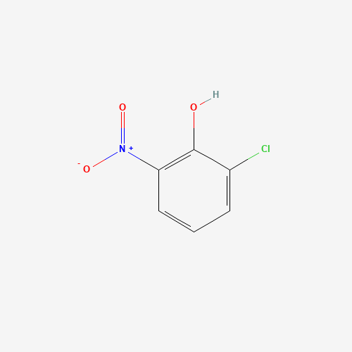 2-CHLORO-6-NITROPHENOL (CAS: 603-86-1) - Chemical Structure and Molecular Formula 