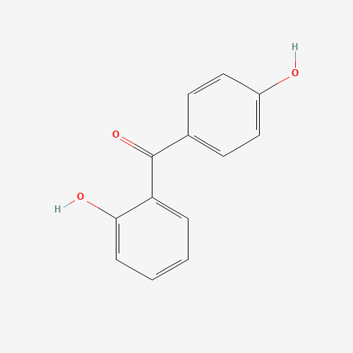 2,4'-DIHYDROXYBENZOPHENONE (CAS: 606-12-2) - Chemical Structure and Molecular Formula 