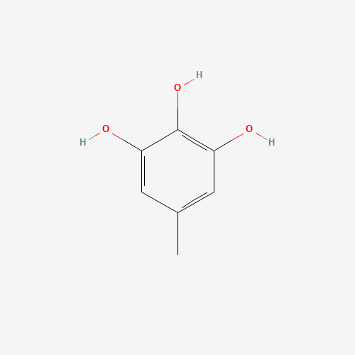 5-METHYLPYROGALLOL (CAS: 609-25-6) - Chemical Structure and Molecular Formula 