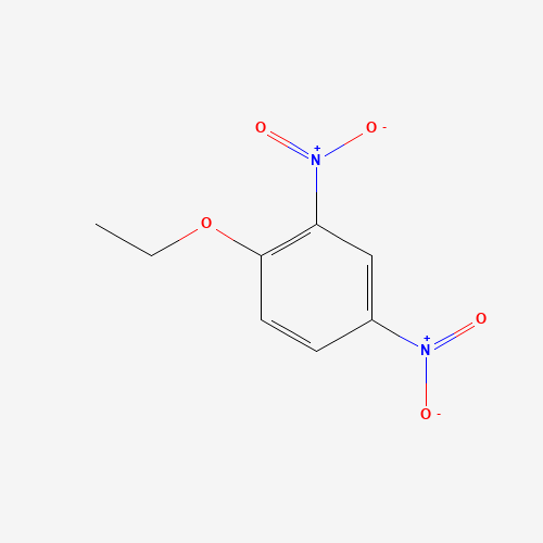 2,4-DINITROPHENETOLE (CAS: 610-54-8) - Chemical Structure and Molecular Formula 