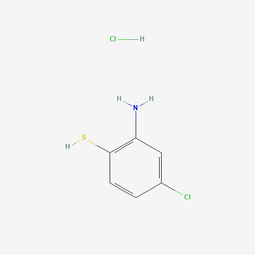 5-CHLORO-2-MERCAPTOANILINE HYDROCHLORIDE (CAS: 615-48-5) - Chemical Structure and Molecular Formula 