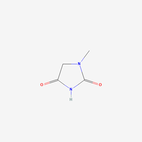1-METHYLHYDANTOIN (CAS: 616-04-6) - Chemical Structure and Molecular Formula 