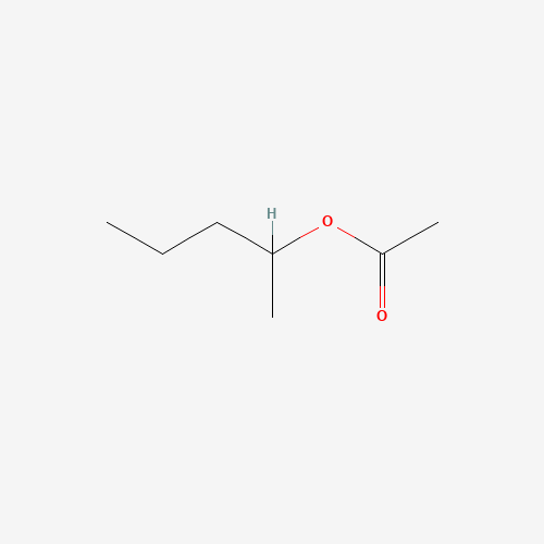 1-METHYLBUTYL ACETATE (CAS: 626-38-0) - Chemical Structure and Molecular Formula 