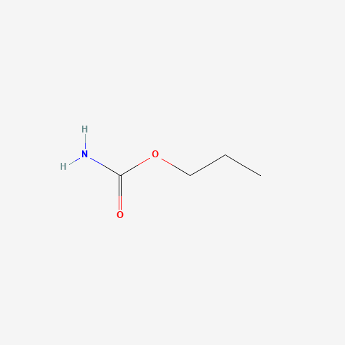 N-PROPYLCARBAMATE (CAS: 627-12-3) - Chemical Structure and Molecular Formula 