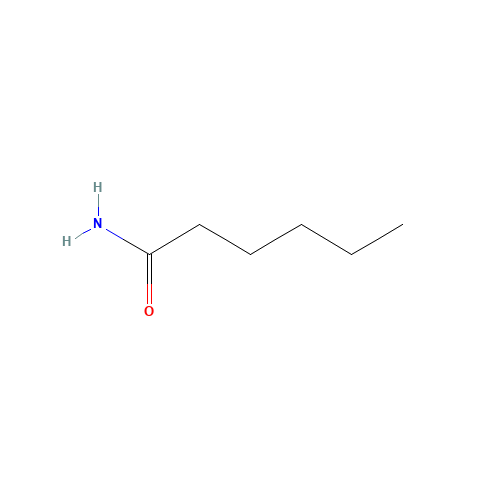 HEXANAMIDE (CAS: 628-02-4) - Chemical Structure and Molecular Formula 