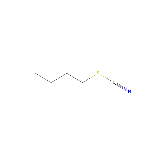 Butyl thiocyanate (CAS: 628-83-1) - Chemical Structure and Molecular Formula 