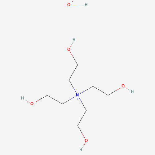 TETRAETHANOL AMMONIUM HYDROXIDE (CAS: 631-41-4) - Chemical Structure and Molecular Formula 
