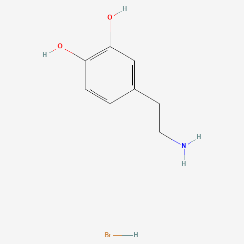 Dopamine (CAS: 645-31-8) - Chemical Structure and Molecular Formula 