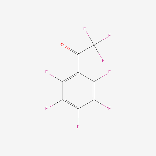 OCTAFLUOROACETOPHENONE (CAS: 652-22-2) - Chemical Structure and Molecular Formula 