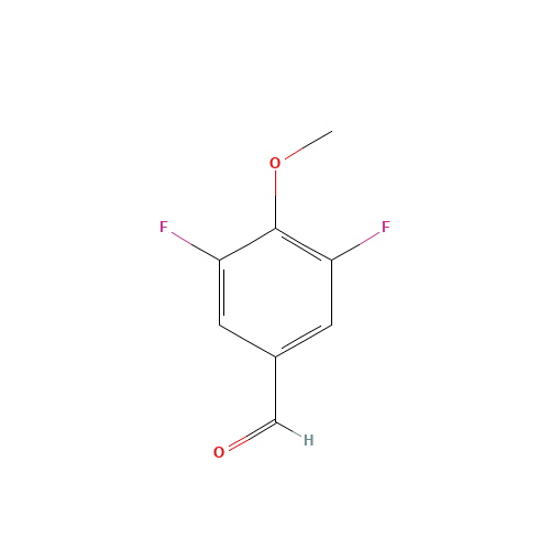 3,5-Difluoro-4-methoxybenzaldehyde (CAS: 654-11-5) - Related Chemical Product