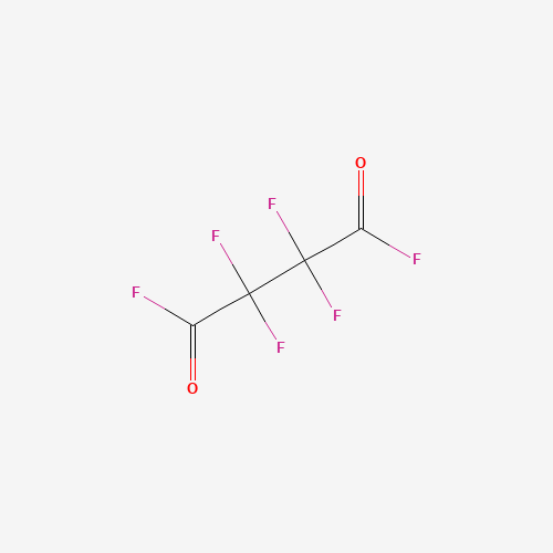 TETRAFLUOROSUCCINYL DIFLUORIDE (CAS: 679-13-0) - Chemical Structure and Molecular Formula 