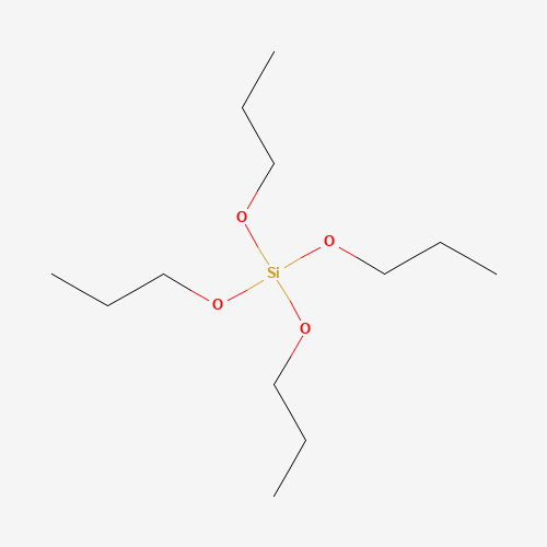 Tetrapropoxysilane (CAS: 682-01-9) - Chemical Structure and Molecular Formula 