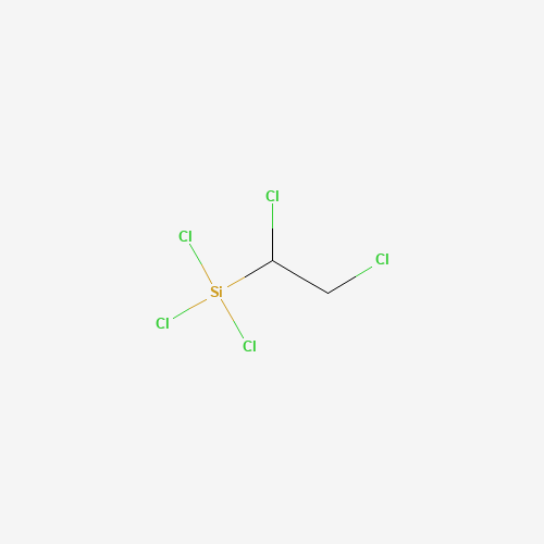 1,2-DICHLOROETHYLTRICHLOROSILANE (CAS: 684-00-4) - Chemical Structure and Molecular Formula 