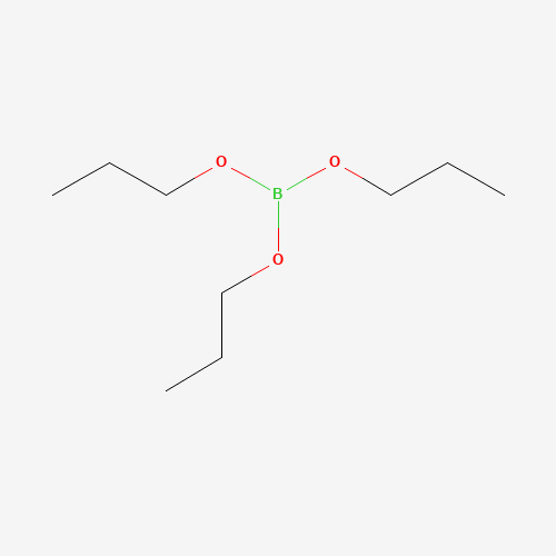 TRIPROPYL BORATE (CAS: 688-71-1) - Chemical Structure and Molecular Formula 