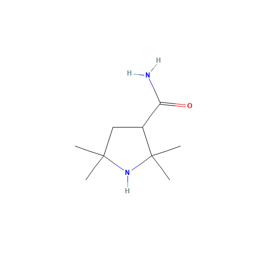 2,2,5,5-TETRAMETHYL-3-PYRROLIDINECARBOXAMIDE (CAS: 702-96-5) - Related Chemical Product