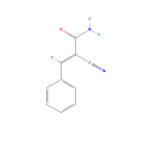 2-CYANO-3-PHENYLACRYLAMIDE (CAS: 709-79-5) - Related Chemical Product
