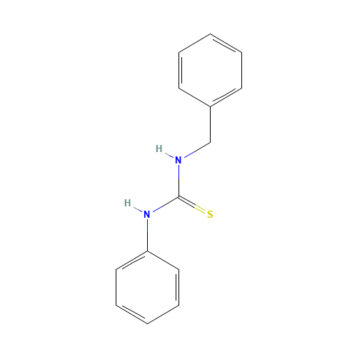 1-BENZYL-3-PHENYL-2-THIOUREA (CAS: 726-25-0) - Related Chemical Product