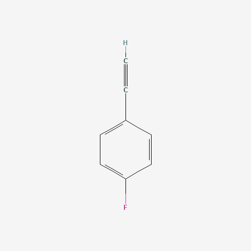 4-Fluorophenylacetylene (CAS: 766-98-3) - Chemical Structure and Molecular Formula 