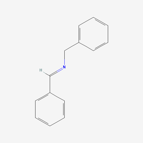 N-BENZYLIDENEBENZYLAMINE (CAS: 780-25-6) - Chemical Structure and Molecular Formula 