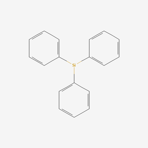 Triphenylsilane (CAS: 789-25-3) - Chemical Structure and Molecular Formula 
