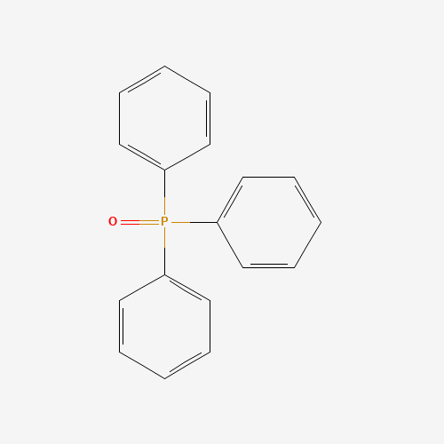 Triphenylphosphine oxide (CAS: 791-28-6) - Chemical Structure and Molecular Formula 