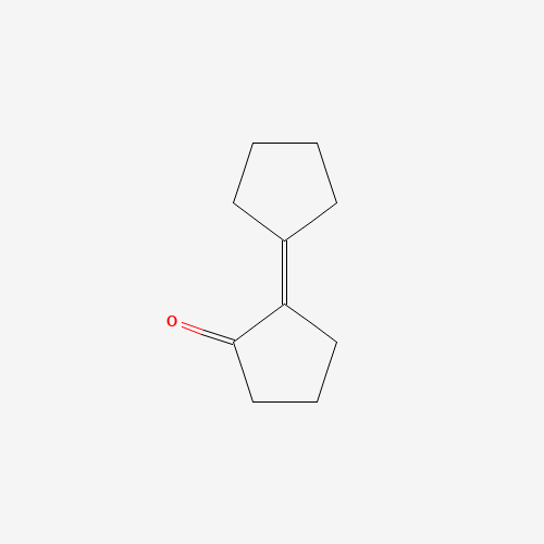 2-CYCLOPENTYLIDENECYCLOPENTANONE (CAS: 825-25-2) - Chemical Structure and Molecular Formula 
