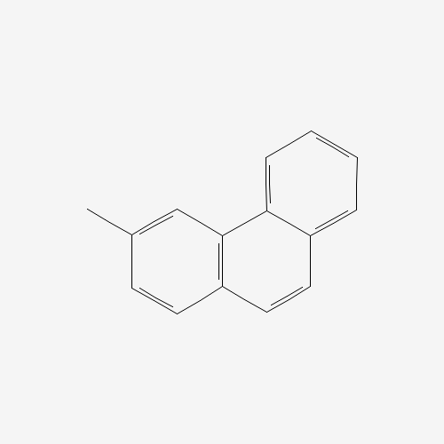 3-METHYLPHENANTHRENE (CAS: 832-71-3) - Chemical Structure and Molecular Formula 
