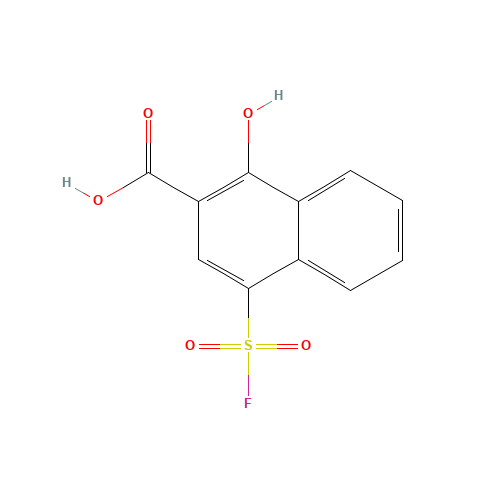 4-FLUOROSULFONYL-1-HYDROXY-2-NAPHTHOIC ACID (CAS: 839-78-1) - Related Chemical Product