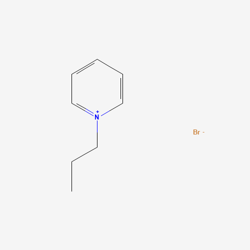 1-Propylpyridinium bromide (CAS: 873-71-2) - Chemical Structure and Molecular Formula 