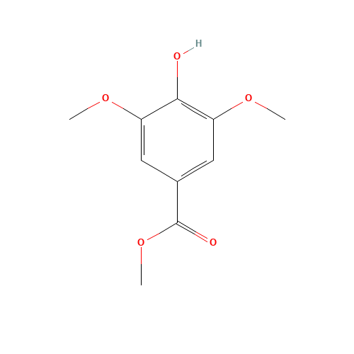 Methyl syringate (CAS: 884-35-5) - Chemical Structure and Molecular Formula 