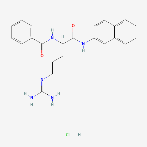 BZ-DL-ARG-BETANA HCL (CAS: 913-04-2) - Chemical Structure and Molecular Formula 