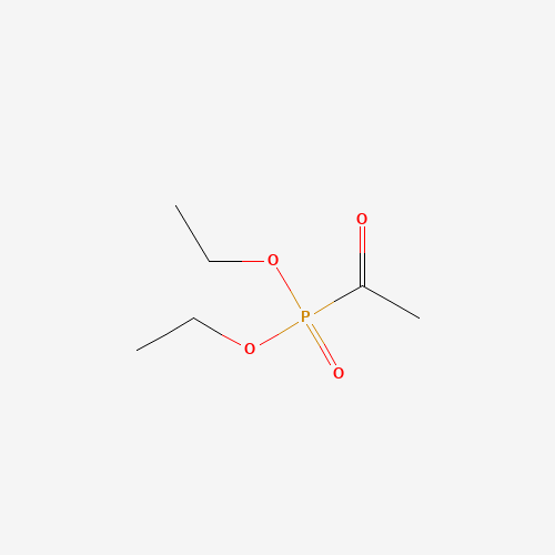 ACETYLPHOSPHONIC ACID DIETHYL ESTER (CAS: 919-19-7) - Chemical Structure and Molecular Formula 