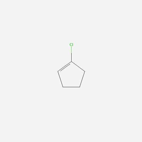 1-Chloro-1-cyclopentene (CAS: 930-29-0) - Chemical Structure and Molecular Formula 