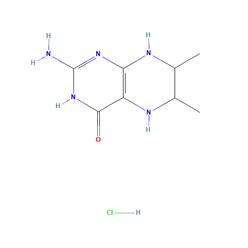 2-AMINO-6,7-DIMETHYL-4-HYDROXY-5,6,7,8-TETRAHYDROPTERIDINE MONOHYDROCHLORIDE (CAS: 945-43-7) - Related Chemical Product