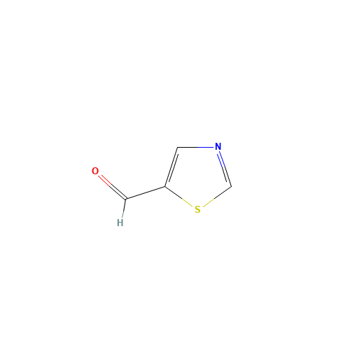Thiazole-5-carboxaldehyde (CAS: 1003-32-3) - Chemical Structure and Molecular Formula 