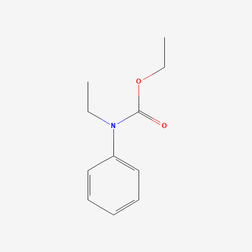 N-ETHYL-N-PHENYLURETHANE (CAS: 1013-75-8) - Chemical Structure and Molecular Formula 