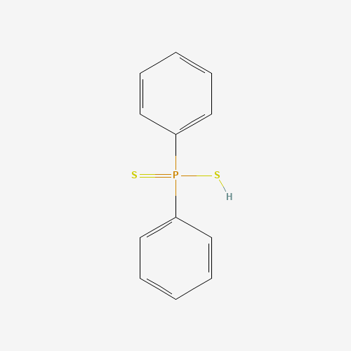 DIPHENYLDITHIOPHOSPHONIC ACID (CAS: 1015-38-9) - Chemical Structure and Molecular Formula 